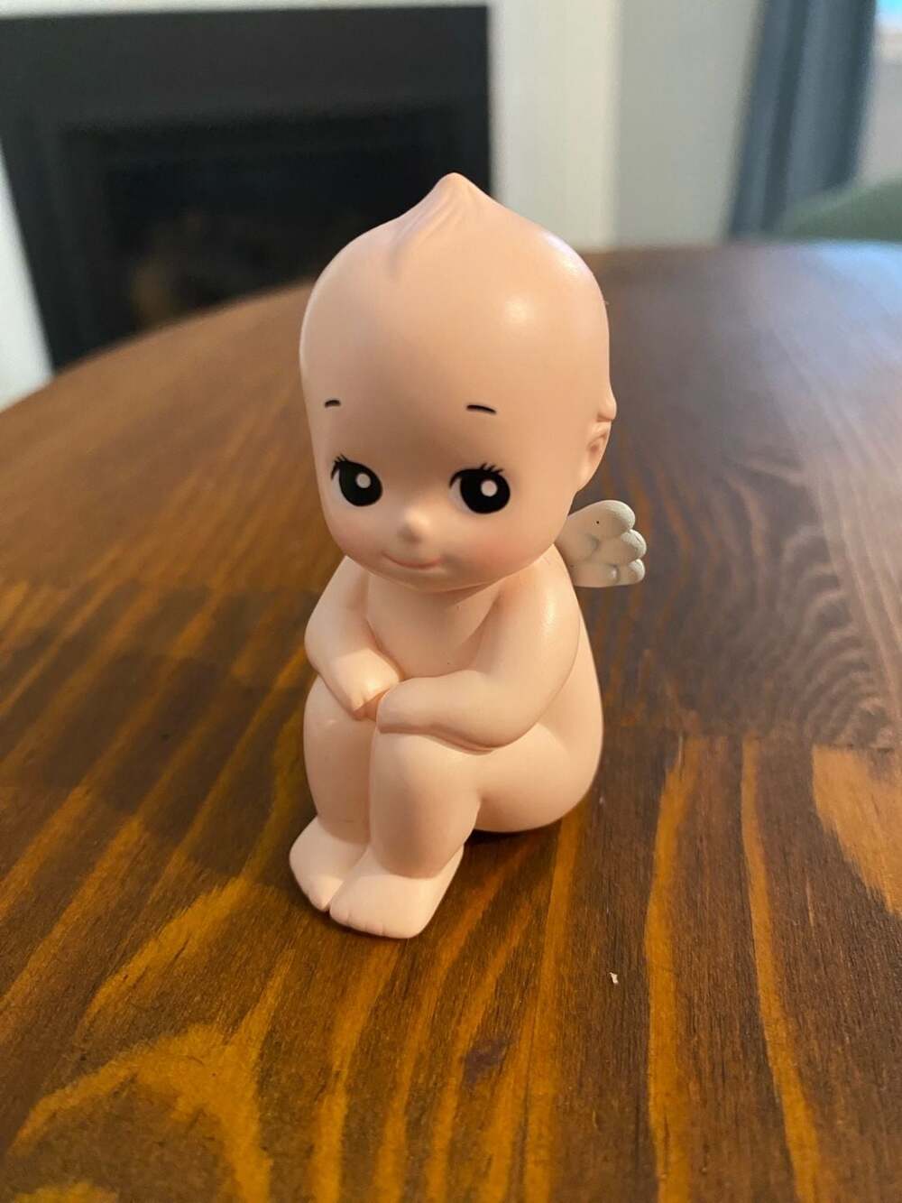 Kewpie Sitting Angel Figurine